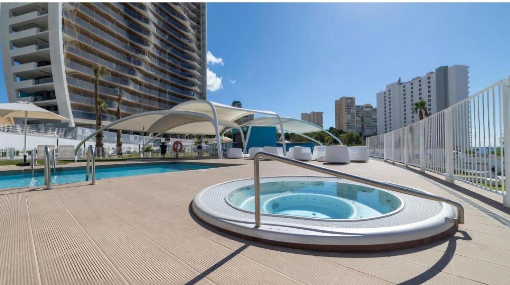 люкс аппартаменты с фантастическим видом Sunset Waves Apartment Benidorm