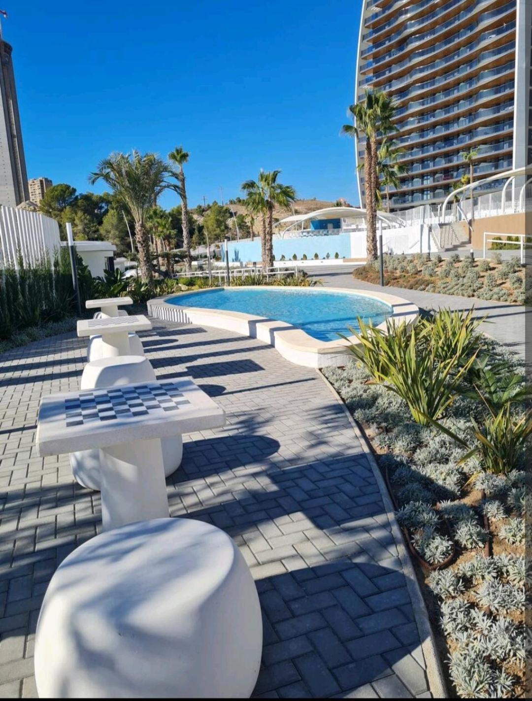 люкс аппартаменты с фантастическим видом Sunset Waves Apartment Benidorm